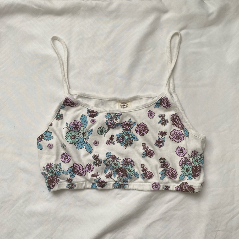 urban outfitters floral tank top